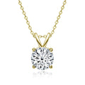 Victorian Elegant Moissanite Pendant Necklace