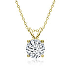 Victorian Elegant Moissanite Pendant Necklace