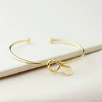 Knot Bracelet with Personal Initial